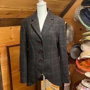 CAbi Women's Plaid Blazer Jacket